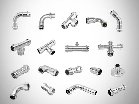 Mのステンレス鋼の垂直になる付属品を磨くタイプ/Vタイプ出版物適合の付属品