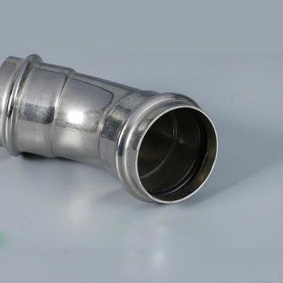 電流を通された炭素鋼の出版物の付属品2Mpa 90°の肘、内部糸